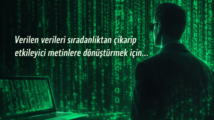 metin yazarlığı yaparım