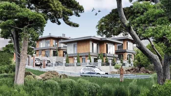 cephe tasarımı ve render alıyorum