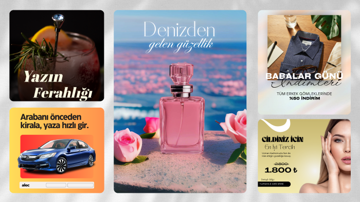özgün ve dikkat çekici sosyal medya tasarımları yapabilirim