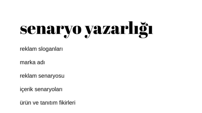 marka adı,slogan ve reklam senaryoları oluştururum