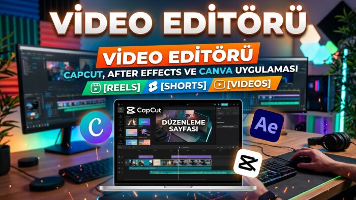 video kısa uzun editörlüğü yapıyorum