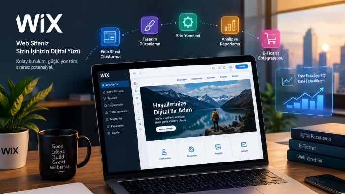 Wix ile site yaparım