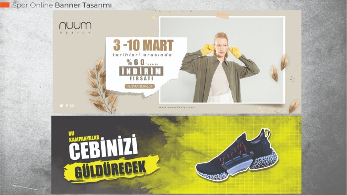 banner ve slider tasarımlarınızı yapabilirim