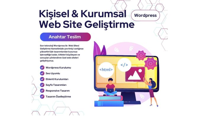 anahtar teslim wordpress site tasarımı ve geliştirme yaparım