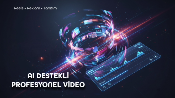 yapay zeka destekli profesyonel reels & reklam hazırlarım