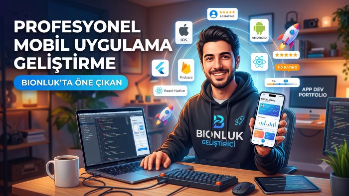 web ve mobil uygulamalarınızı kodlayabilirim