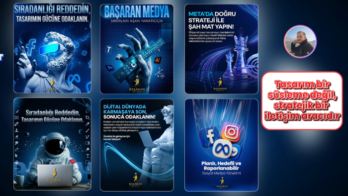  sosyal medya hesaplarınız için post tasarımı yapıyorum