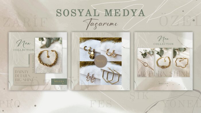 sosyal medyanız için kurumsal, özgün tasarımlar yaparım