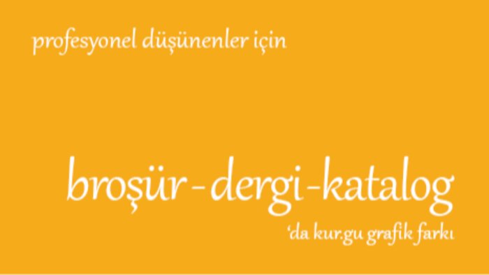 özgün broşür, katalog ve dergi tasarımları sunuyorum