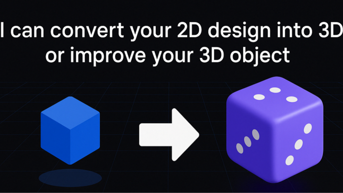 UI/UX için 3D objeler hazırlayabilirim