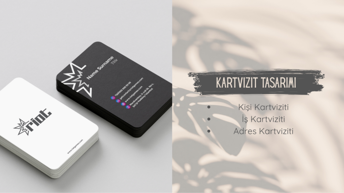 sizler için en uygun kartviziti tasarlıyorum