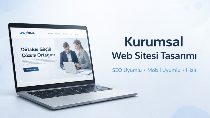 SEO uyumlu kurumsal web sitesi tasarımı yaparım