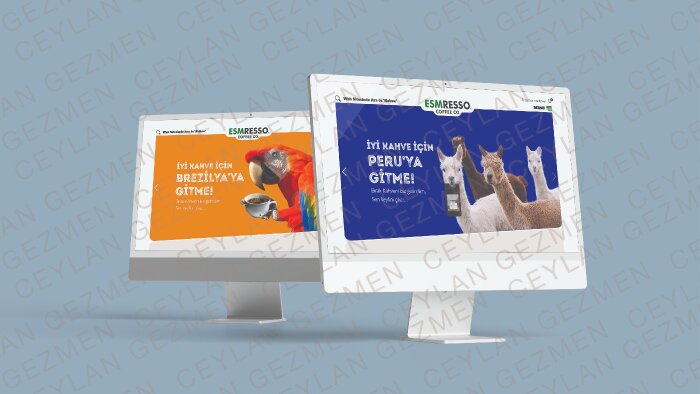 web arayüz tasarımları üretmekteyim