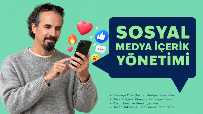 ben, markanızın sosyal medya içeriklerinizi yönetebilirim