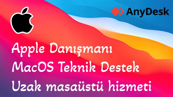 Mac uzmanıyım uzak masaüstü desteği veriyorum