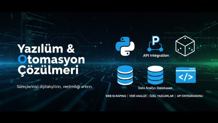 size uygun yazılım ve otomasyon çözümleri geliştiririm