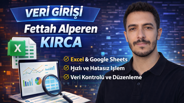 hızlı ve hatasız veri girişi yaparım