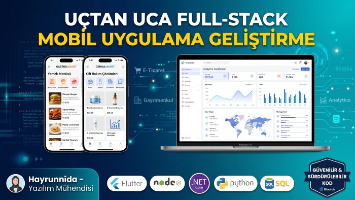 projenize özel mobil uygulamanızı geliştirebilirim