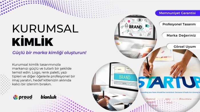 markanız için güçlü bir kurumsal kimlik oluştururum