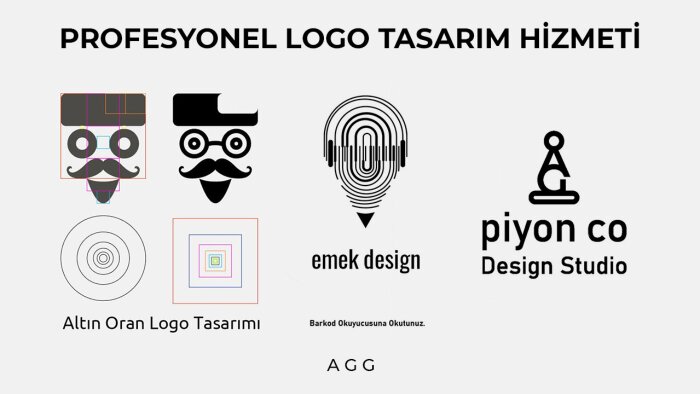 özgün ve kurumsal firmalar için logo tasarımı yaparım