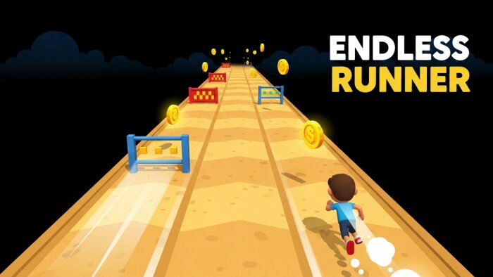 size özelleştirilebilir endless runner oyunu yaparım