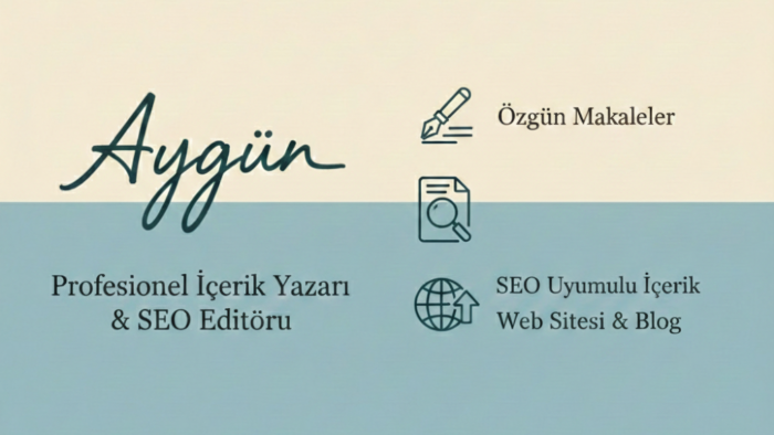 markanız için özgün ve akıcı makaleler yazarım
