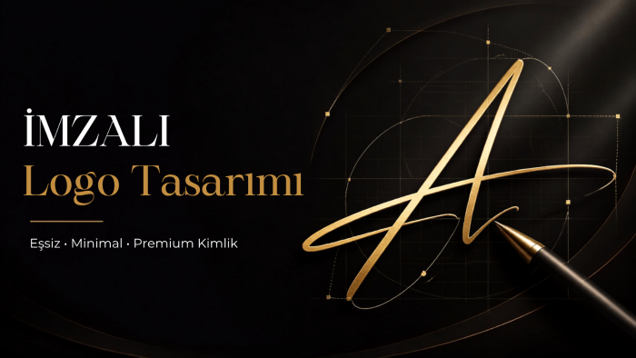 modern ve şık imza logolar tasarlarım