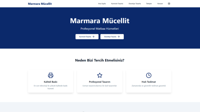 sizin için profesyonel web sitesi geliştirebilirim