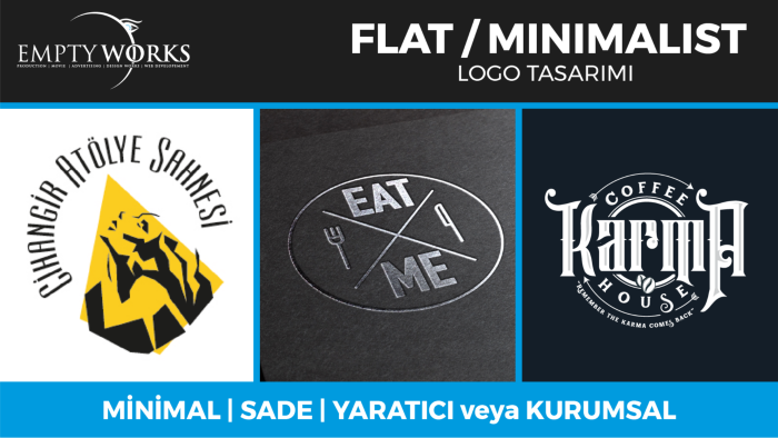 size özel kreatif veya kurumsal logo tasarımı yapabilirim