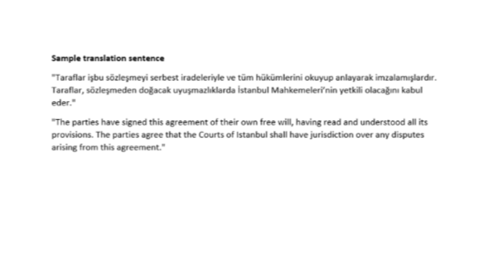 metinlerinizi İngilizce- Türkçe mükemmel şekilde çeviririm