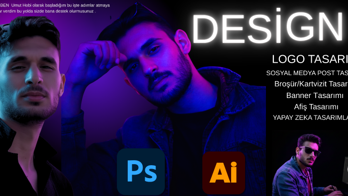 profesyonel logo, afiş ve sosyal medya tasarımları yapıyorum