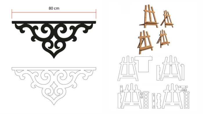 cnc ve lazer, kesime uygun çizim yapıyorum