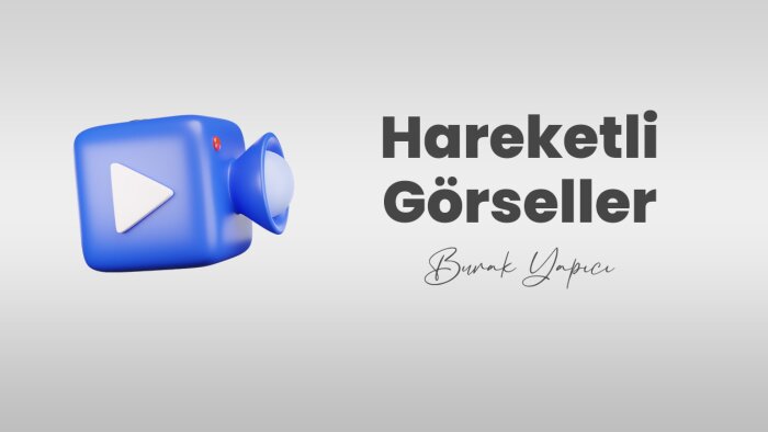 8 yıllık tecrübem ile videolar hazırlarım