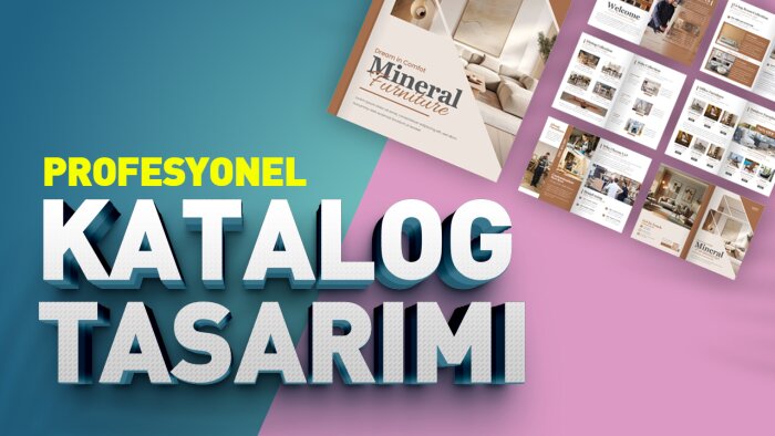 sizin için profesyonel katalog tasarımı yapabilirim