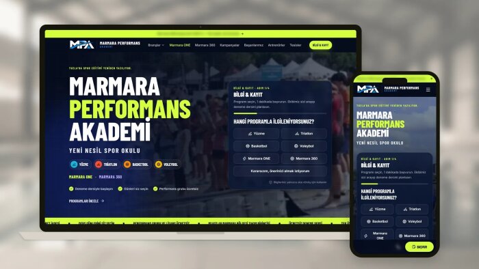 müşteri getiren hızlı kurumsal web sitesi yaparım