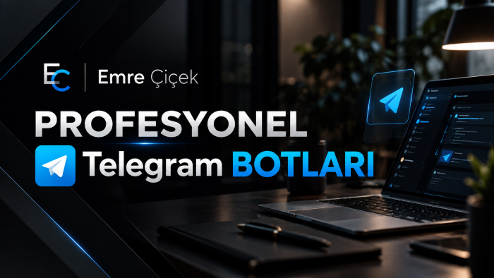 sizlere profesyonel telegram botları yapabilirim
