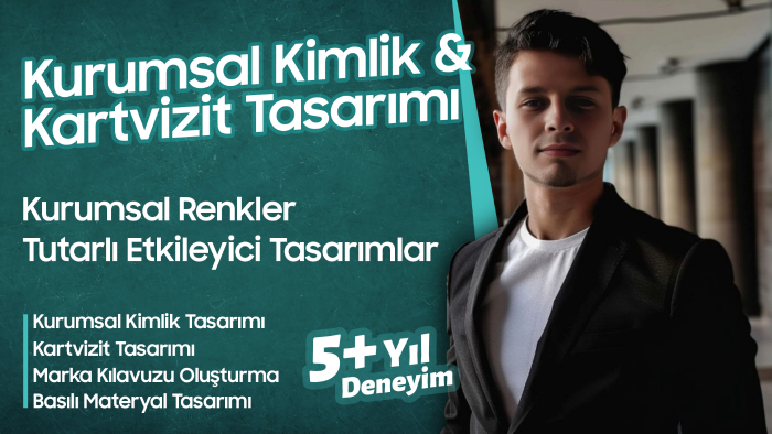 profesyonel kurumsal kimlik kartvizit tasarımı yapabilirim