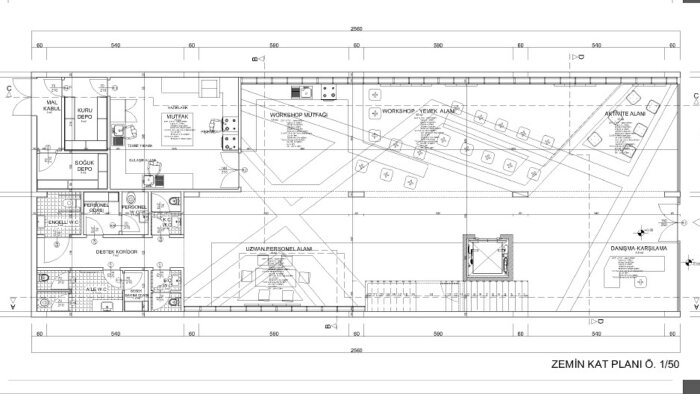 AutoCAD ile plan ve kesit çizimi yapabilirim