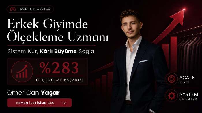 Erkek giyimde satışları katlayan Meta reklamı yönetirim