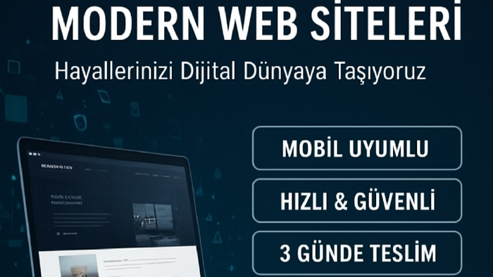 size özel modern web siteleri oluşturuyorum