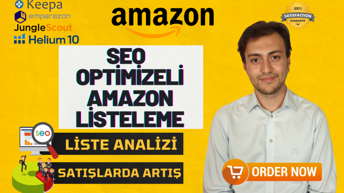 Amazonda SEO uygulamalı ürün listelemesi yazabilirim