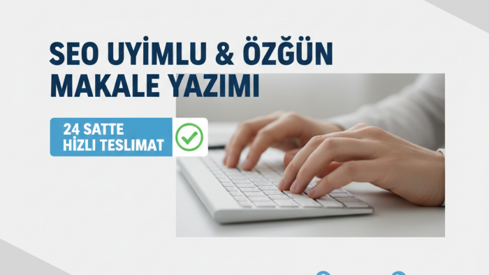 SEO uyumlu ve özgün blog içeriklerinizi hızla yazarım