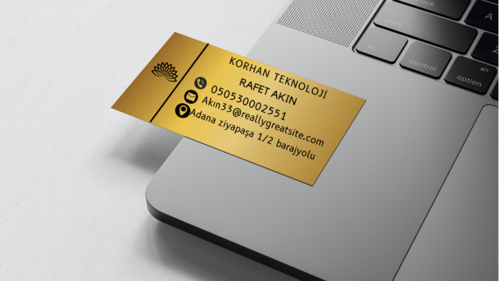 sizin için profosyonel kartvizit yapabilirim
