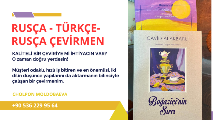 Rusça-Türkçe-Rusça çeviri yapmaktayım