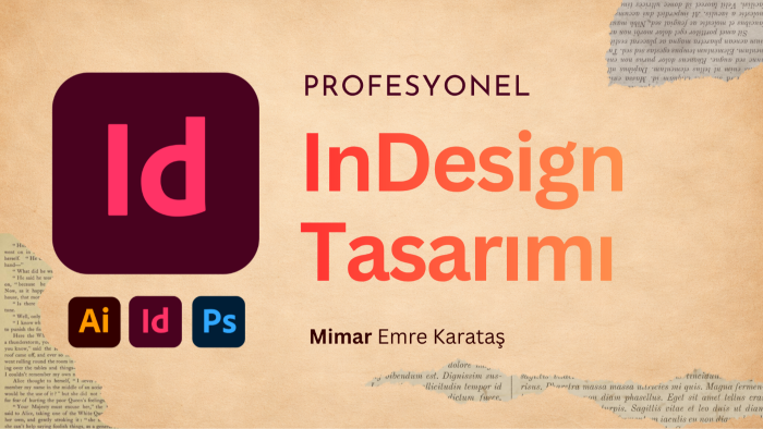 InDesign tasarımları yaparım