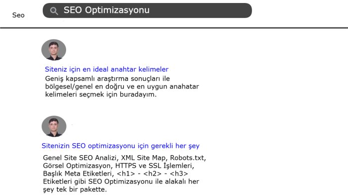 A'dan Z'ye siteniz için SEO ayarlarını yapabilirim