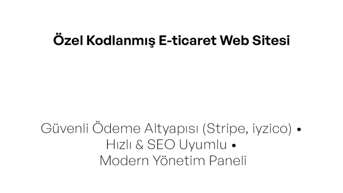 Next.js ve Node.js ile modern e-ticaret siteleri kodlarım