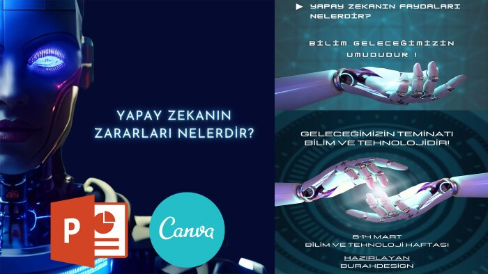 sunumunuz için videolu ve görselli tasarım yapabilirim