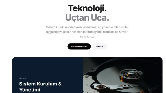 firmanıza özel php web uygulaması geliştiriyorum