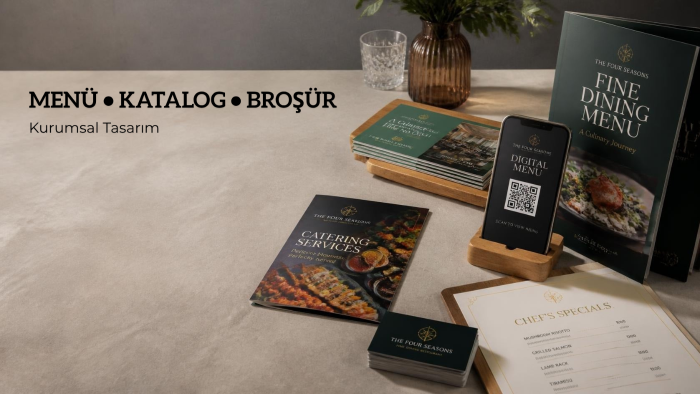 işletmenize özel menü, katalog ve tasarımlar yapabilirim
